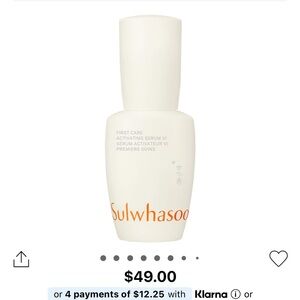 Sulwhasoo First Care Activating Serum